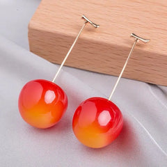 Red Cherry Earrings