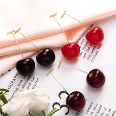 Red Cherry Earrings