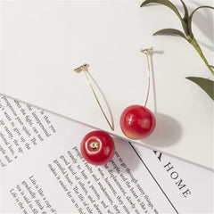 Red Cherry Earrings