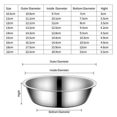 Large Stainless Dog Bowl