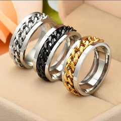 Rotatable Chain Rings