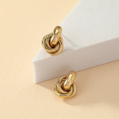 Gold Hoop Earring