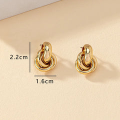 Gold Hoop Earring