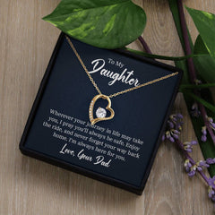 Forever Love Necklace - For Daughter From Dad